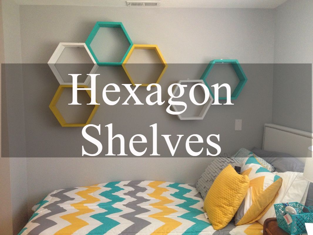 The Avenue A - DIY Hexagon Shelves 